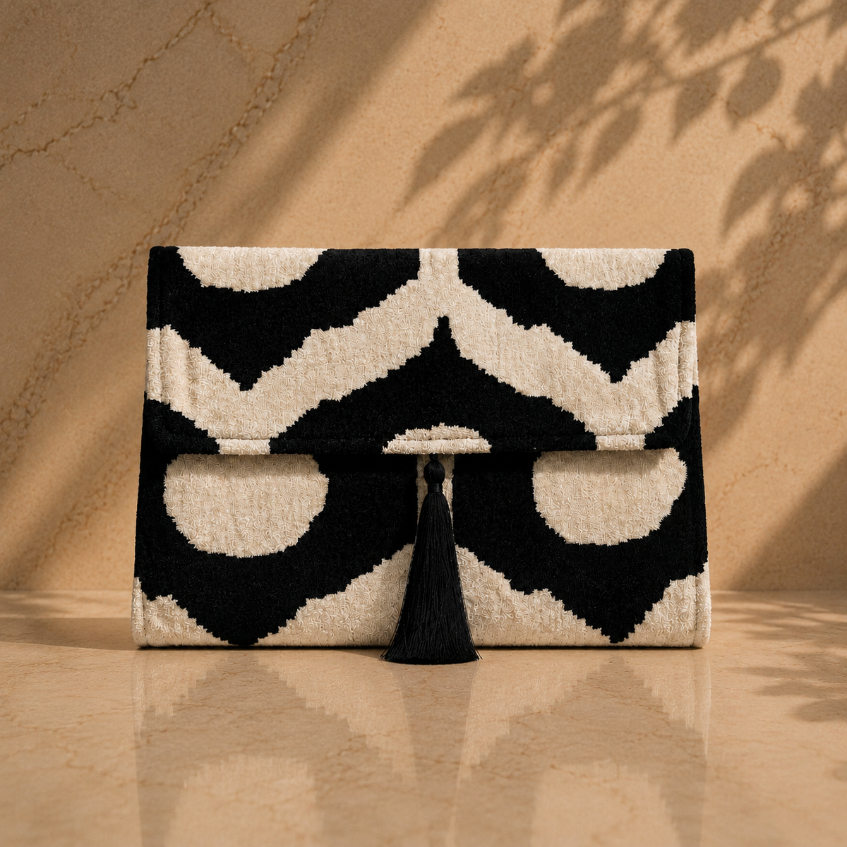Clutch Velvet Noir