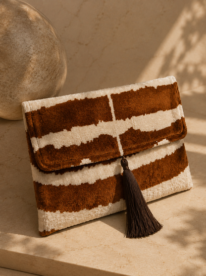 Clutch Velvet Afrik