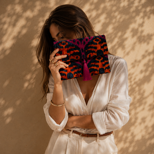 Clutch Velvet Kaira